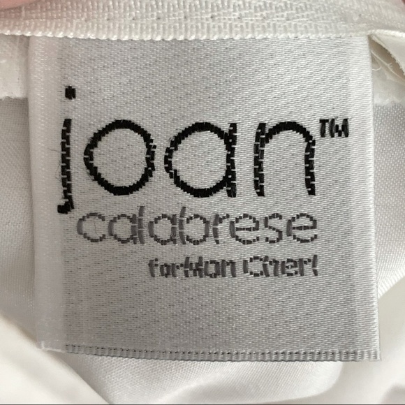 JOAN CALABRESE for Mon Ceri Flower Girl Wedding Dress White Formal Fancy Party - Picture 2 of 16